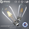 2W 4W 6W ST64 LED Filament Bulb Light With E27 Lamp Holder, CE RoHS